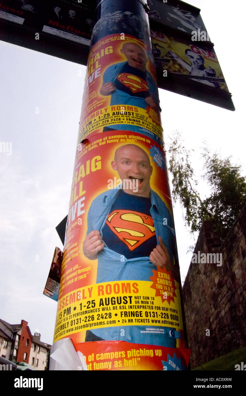Fringe edinburgh poster hires stock photography and images Alamy