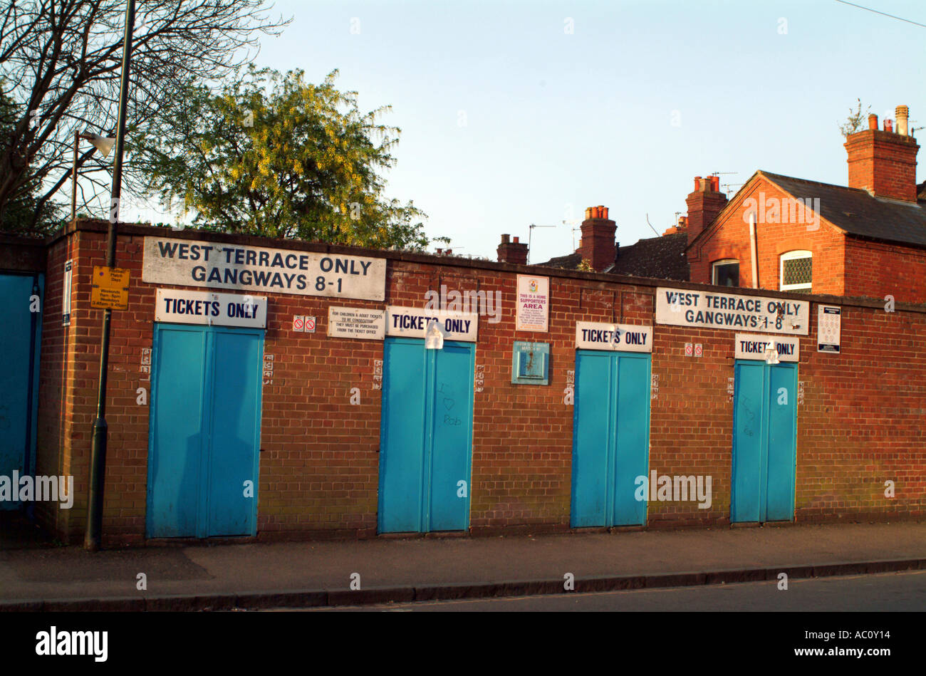 Highfield Road Stadium 01 Stock Photo Alamy