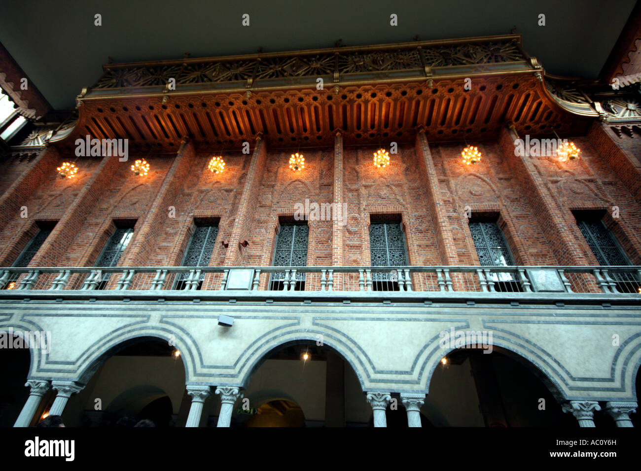 Stockholm City Hall, Sweden, Nobel Prize venue Stock Photo