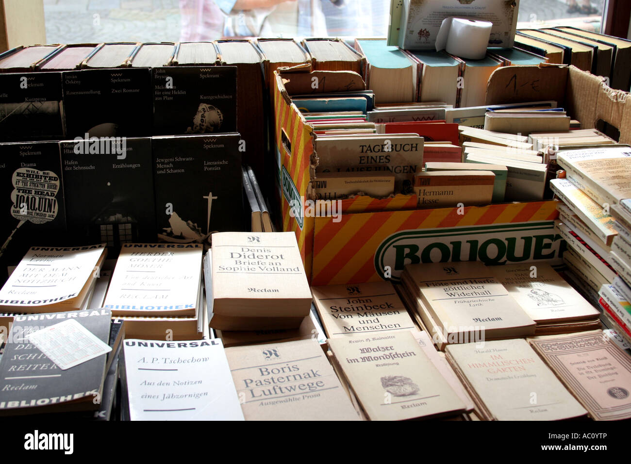 A bookstore in Germany Stock Photo Alamy