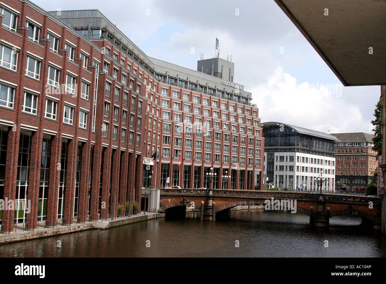 Hamburg Financial District Germany Stock Photo Alamy