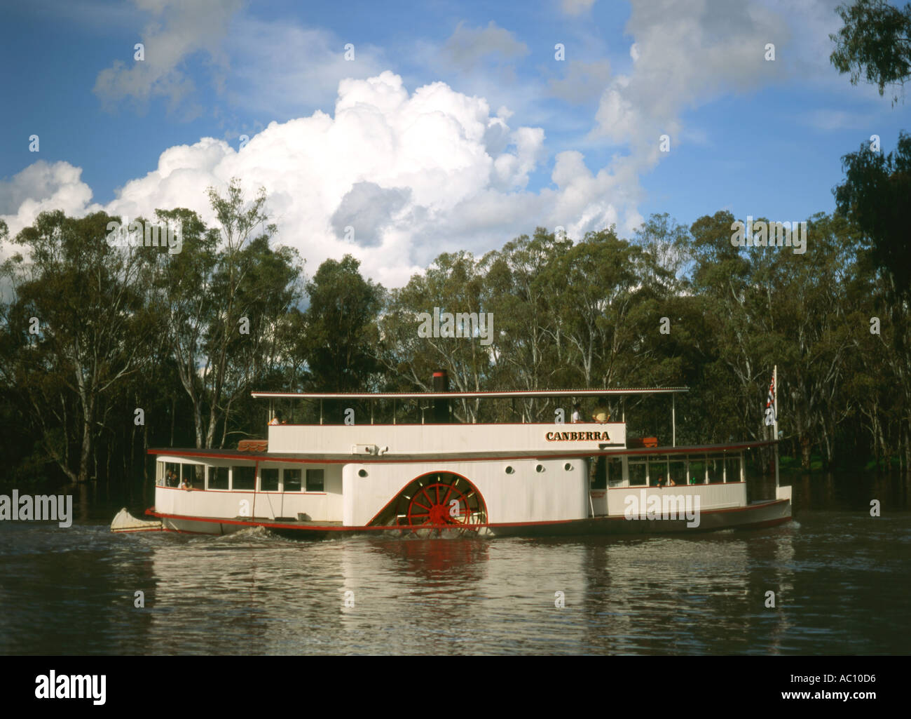 Australia Echuca Paddle Steamer Stock Photo Alamy