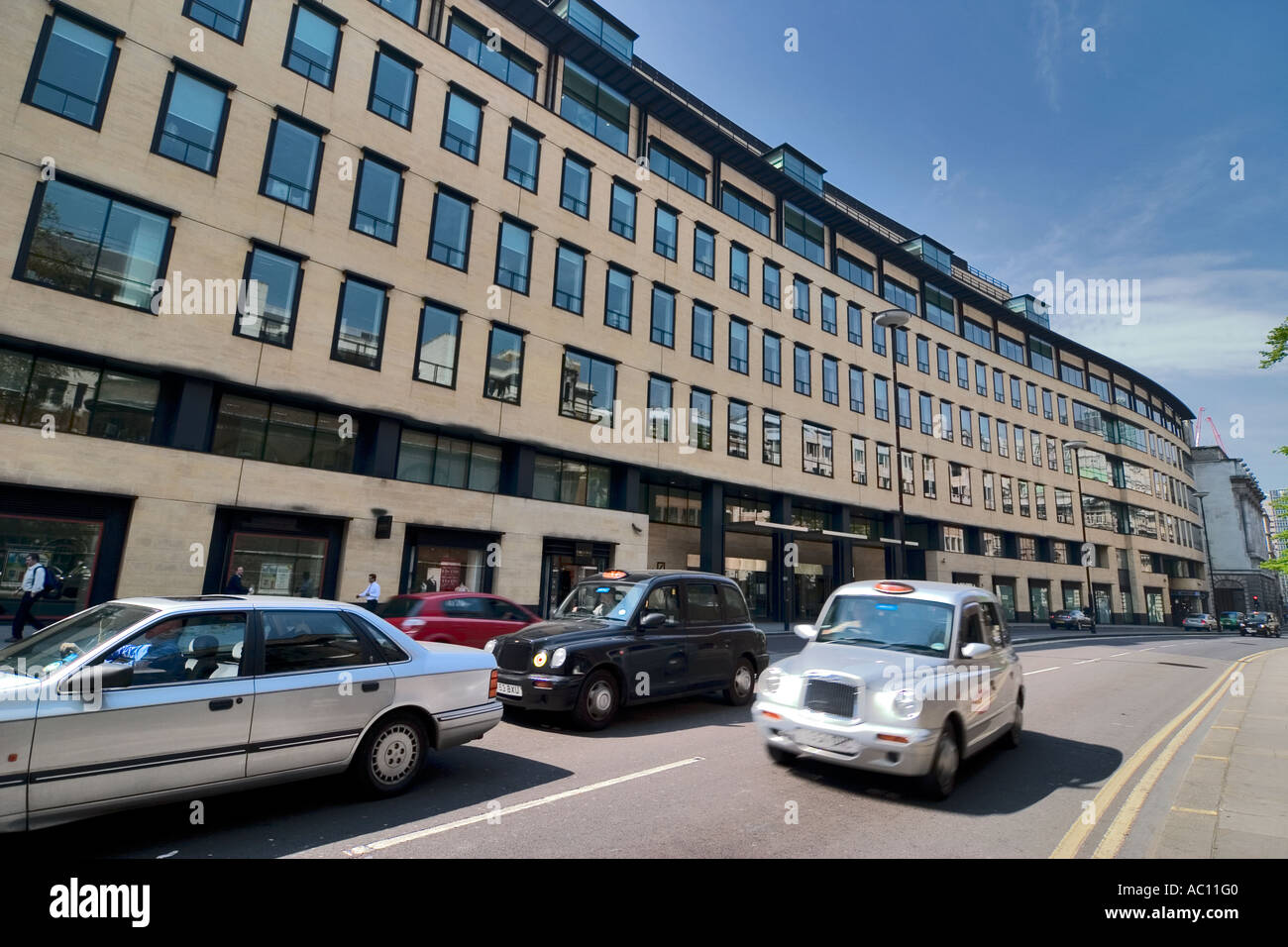 Deutsche Bank London headquarters at Winchester House , London Wall . Stock Photo