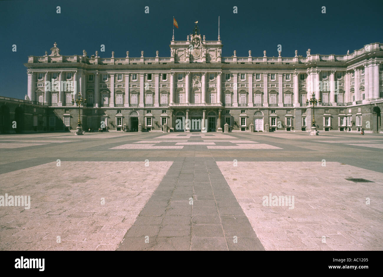 The Palacio Real Madrid Spain Stock Photo - Alamy