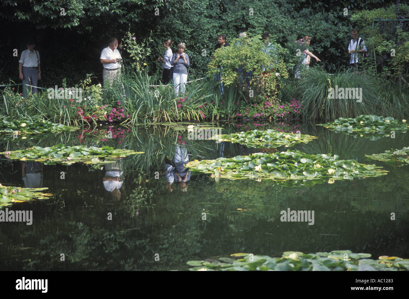 Impressionist Claude Monet S Garden At Giverny Famous For The Stock Photo Alamy