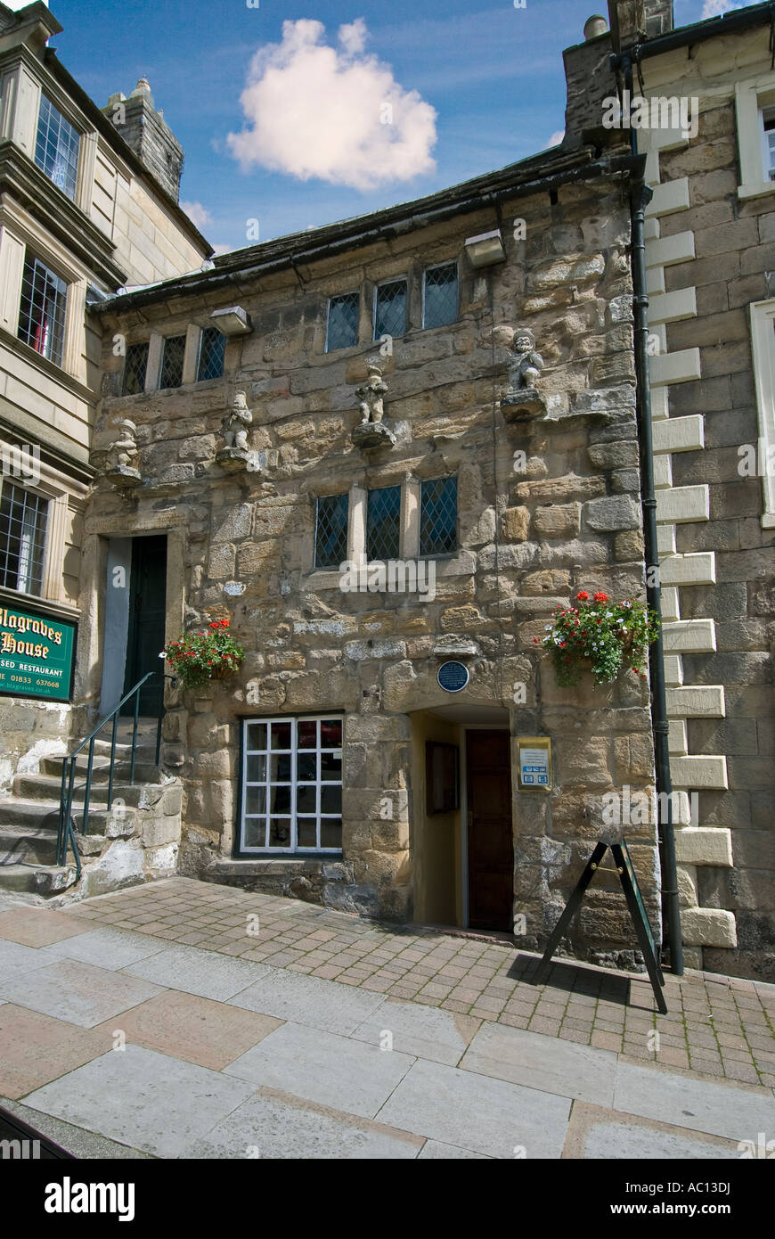 16c Blagraves House at Barnard Castle County Durham UK Stock Photo Alamy