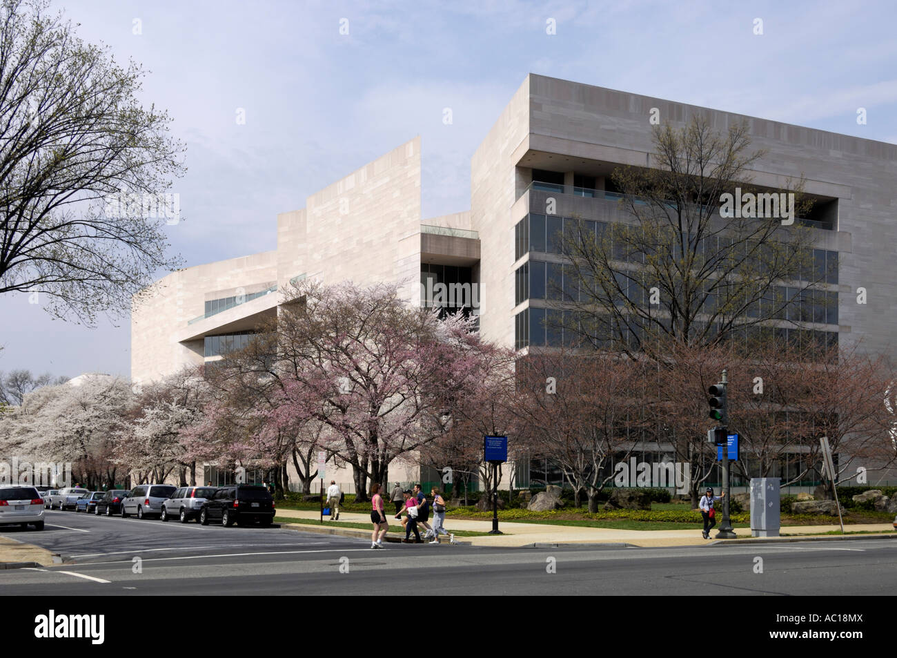 National gallery of art East wing Washington DC USA Stock Photo