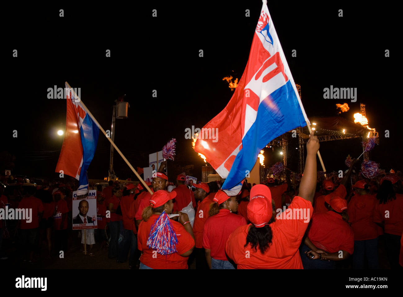 Fnm Rally Background FNM political rally, Nassau, New Providence, Bahamas Stock Photo - Alamy