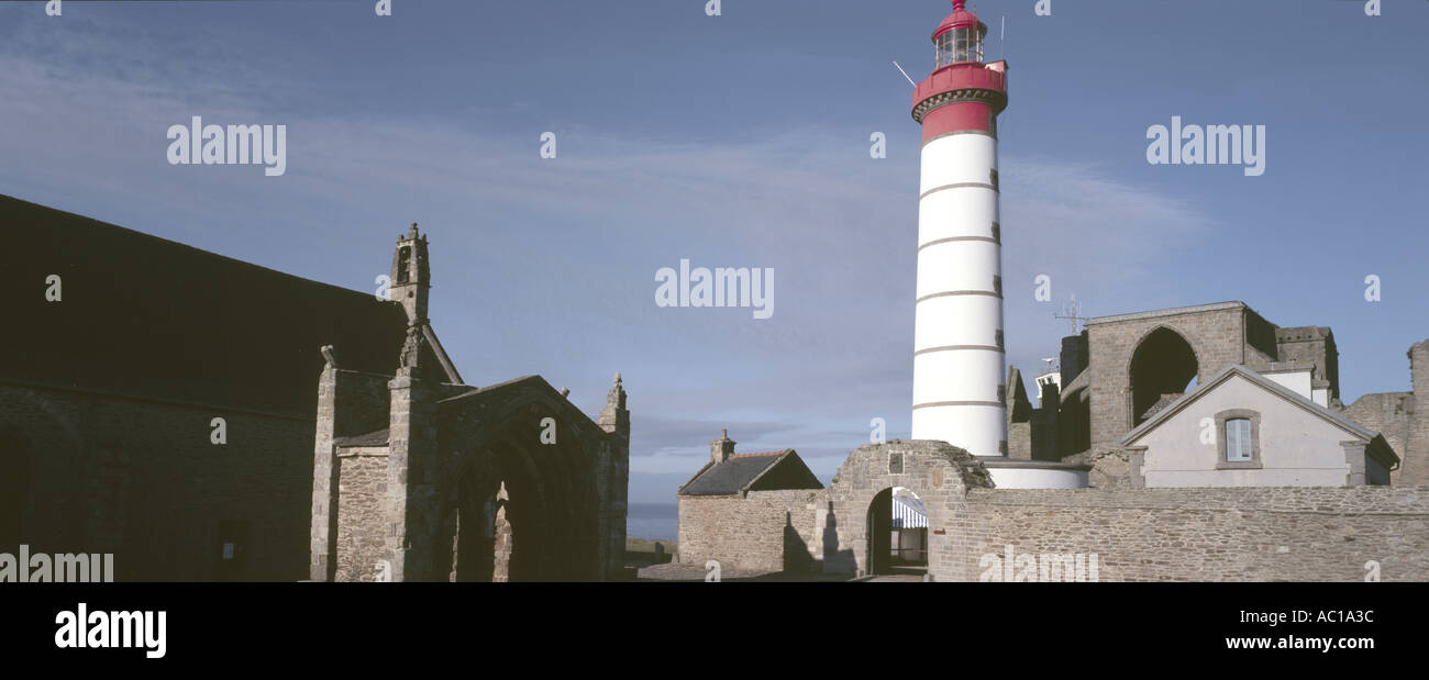 St Mathieu lighthouse Stock Photo - Alamy