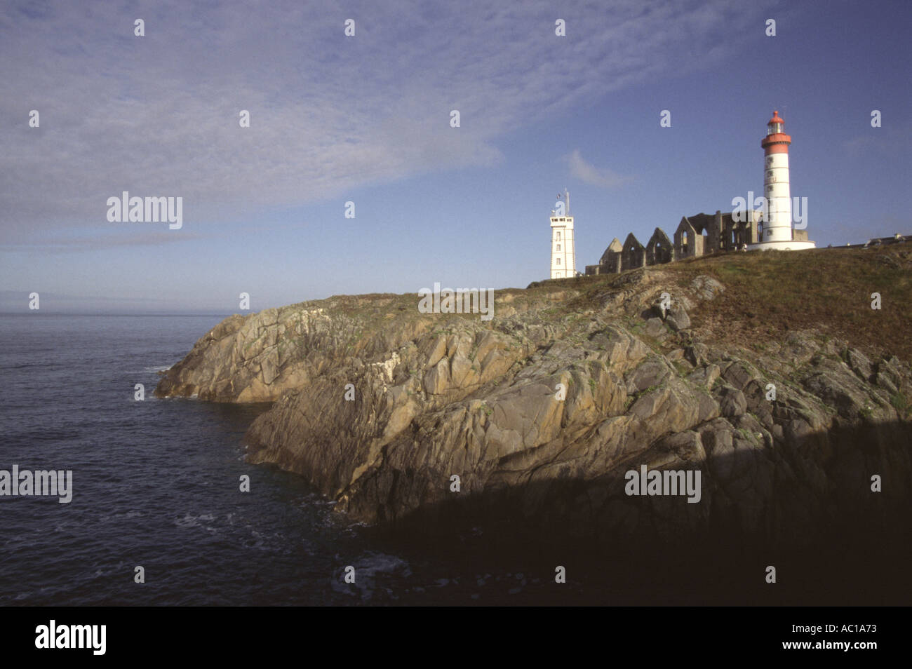 St Mathieu lighthouse Stock Photo - Alamy