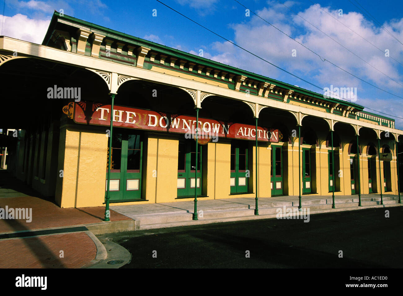 Texas, Brenham, Historic District Stock Photo Alamy