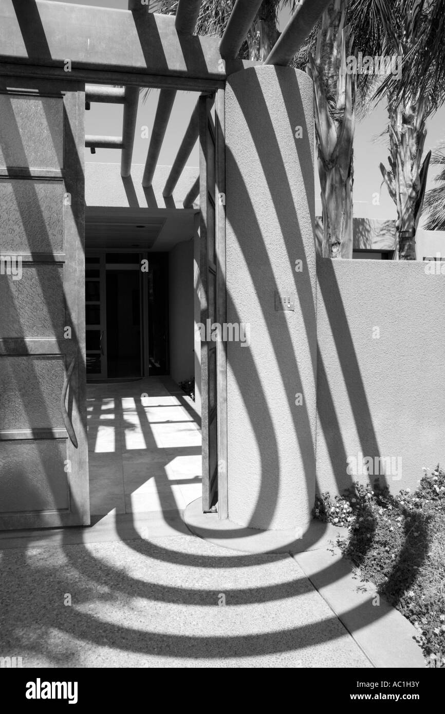 Doorway exterior Black and White Stock Photos & Images - Alamy