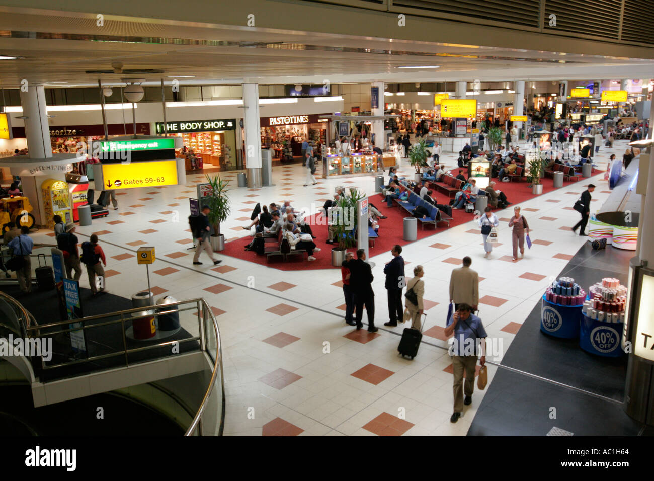 Duty free shop at gatwick airport north terminal hires stock
