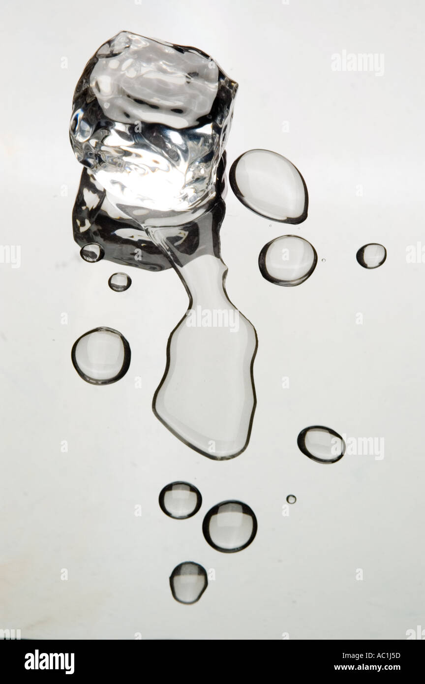 Melting Ice cubes Stock Photo Alamy