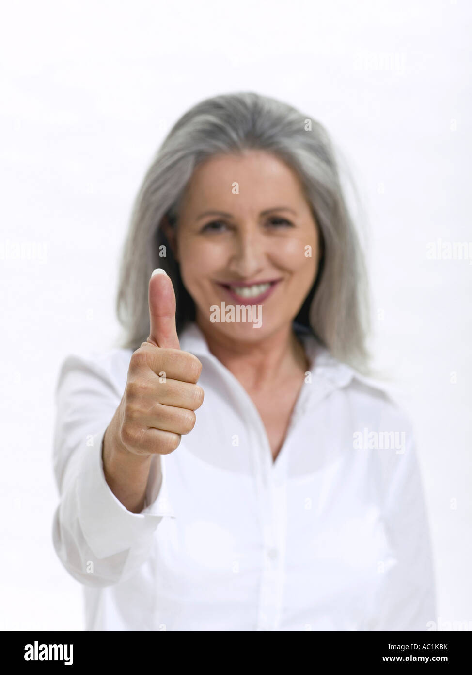Woman hands making thumbs up hi-res stock photography and images - Alamy