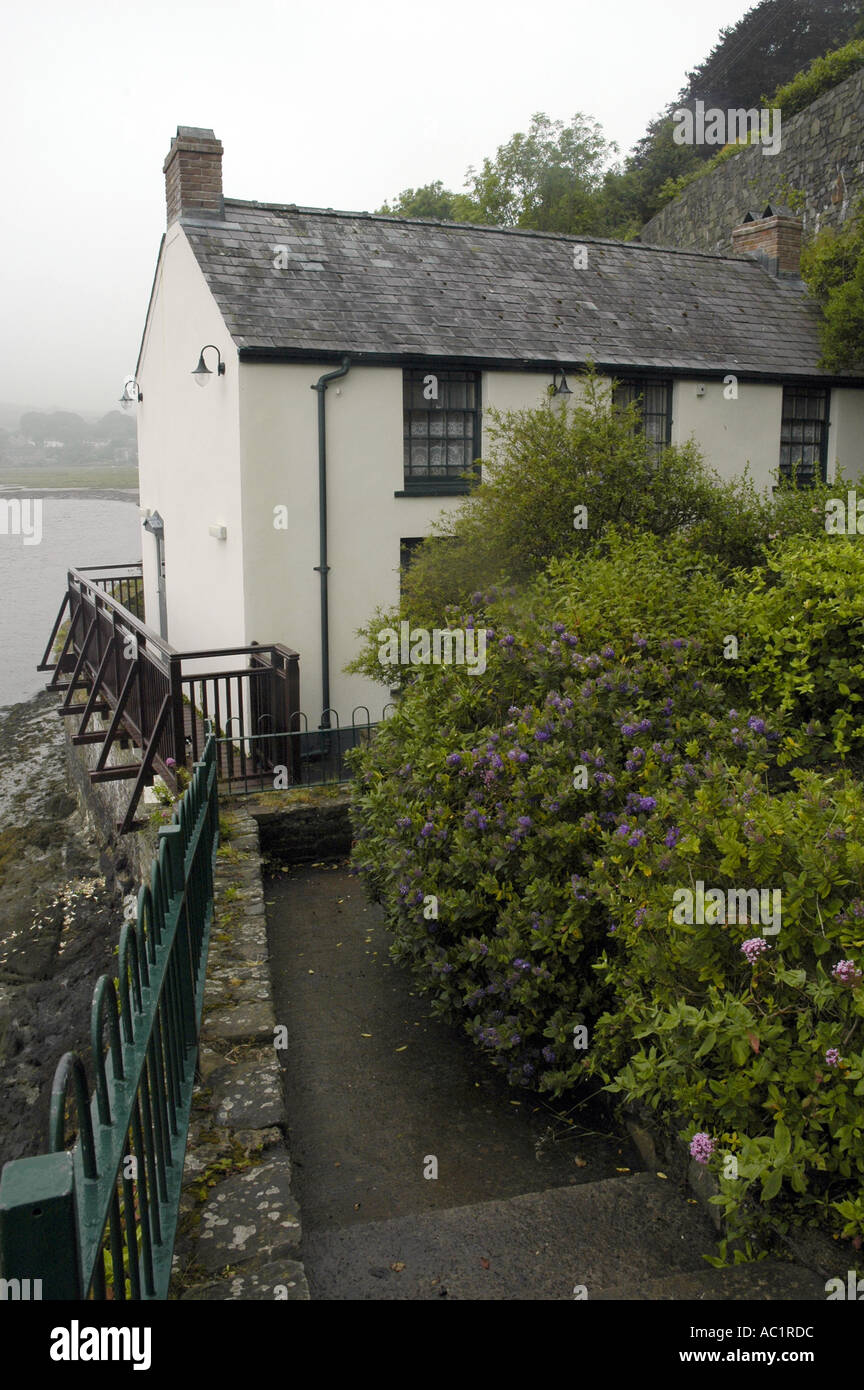 The Boat House where Dylan Thomas with his wife Catlin and their ...