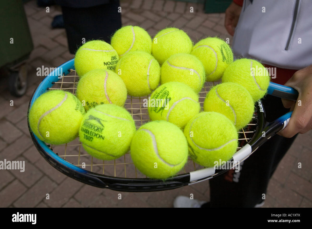 Head tennis racket and slazenger ball hi-res stock photography and images -  Alamy