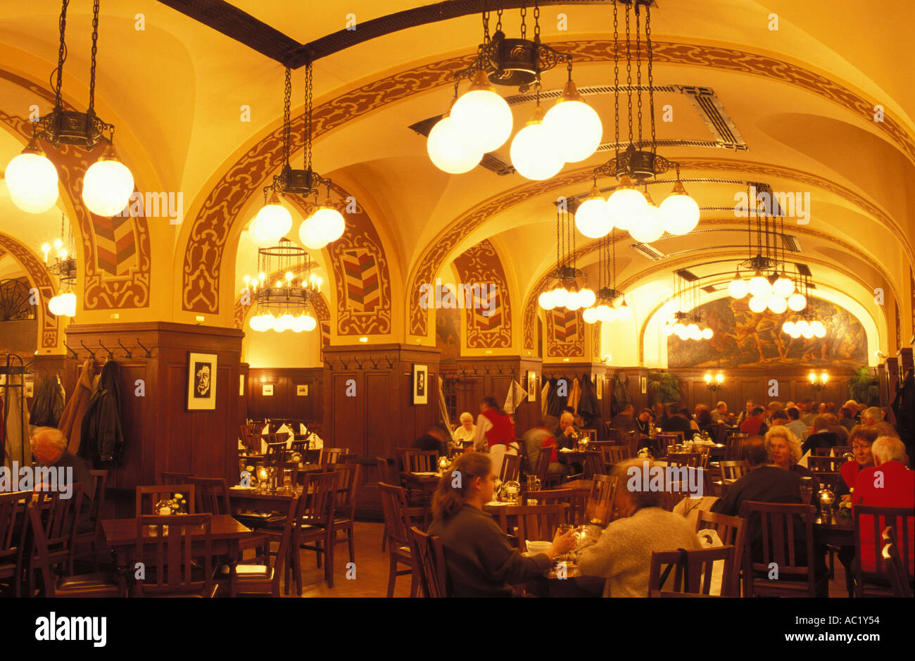 Famous restaurant Auerbachs Keller at the Maedlerpassage Leipzig Saxony