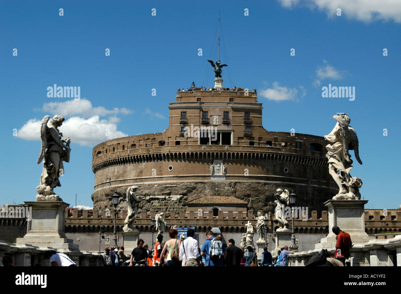 Castel Sant Angelo Rome Italy Stock Photo