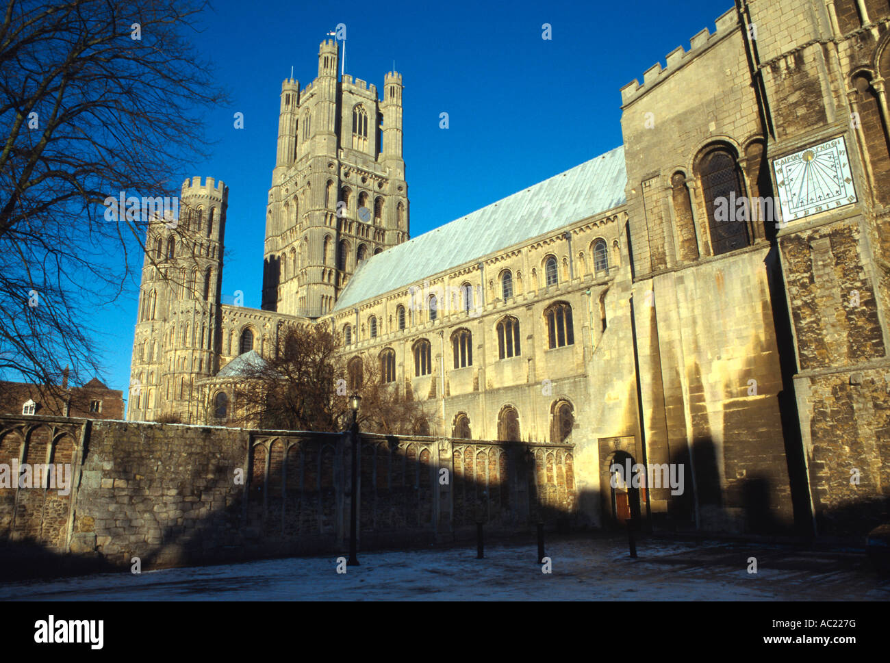 ely cathedral cambridgeshire england uk gb Stock Photo - Alamy