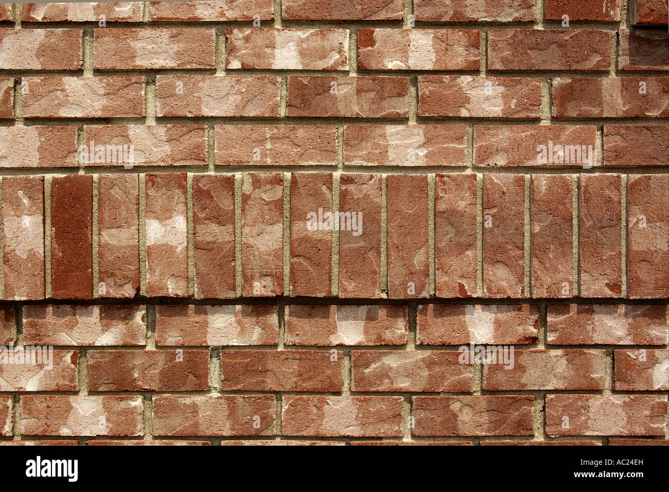 Wall of bricks with soldier row Stock Photo Alamy