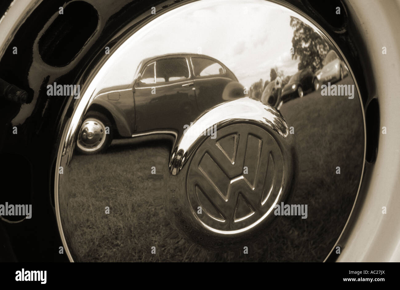 Volkswagen Beetle. German car manufacturer 1938 to date Stock Photo