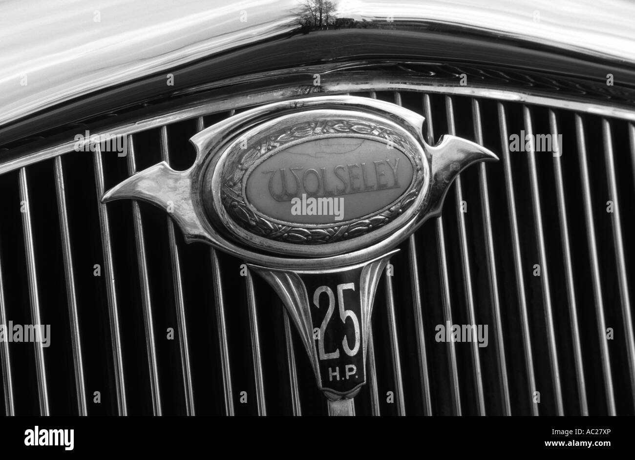 Wolseley 25HP. English car manufacturer 1896 to 1975 Stock Photo Alamy