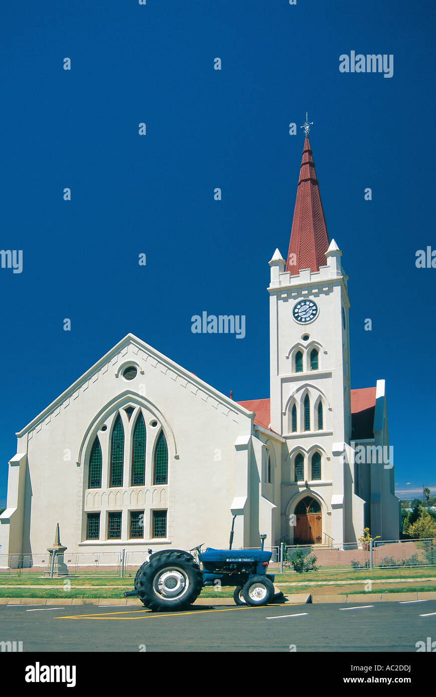 Church In Rural Area White painted Church in rural area of Free State Zastron South Africa A ...