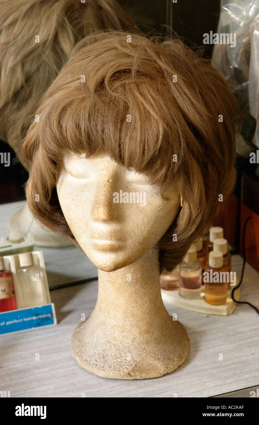 A ladies and gents hairdressers at Aberdare in the South Wales Valleys