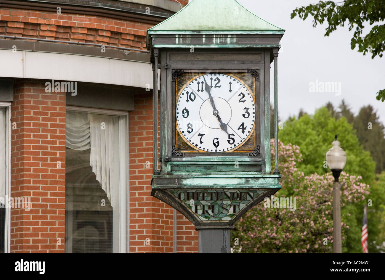 Outdoor Street Clock Stock Photo Alamy