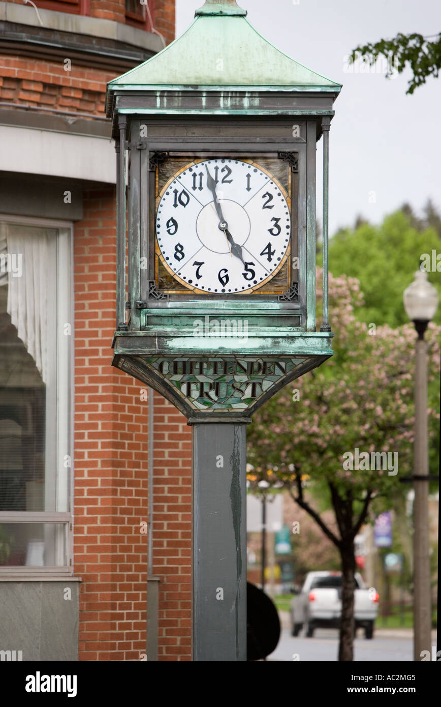 Outdoor Street Clock Stock Photo Alamy