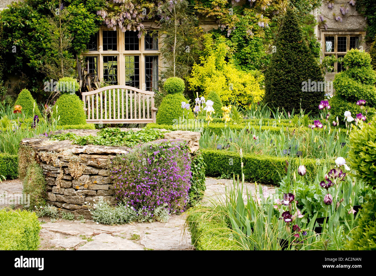 Abbey House Gardens Malmesbury Wiltshire England UK Stock Photo Alamy