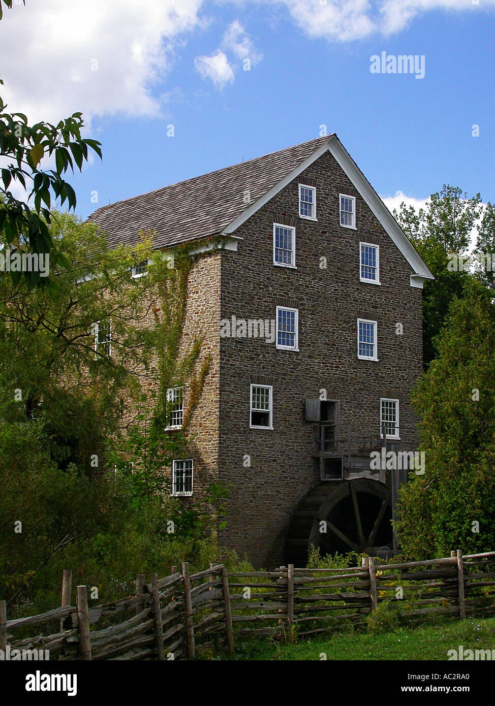 Black Creek historic Mill in Pioneer Village Stock Photo Alamy