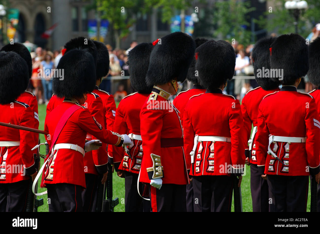 pics Governor General's Foot Guards Uniform https www alamy com inspection of governor general foot guards image4251881 html