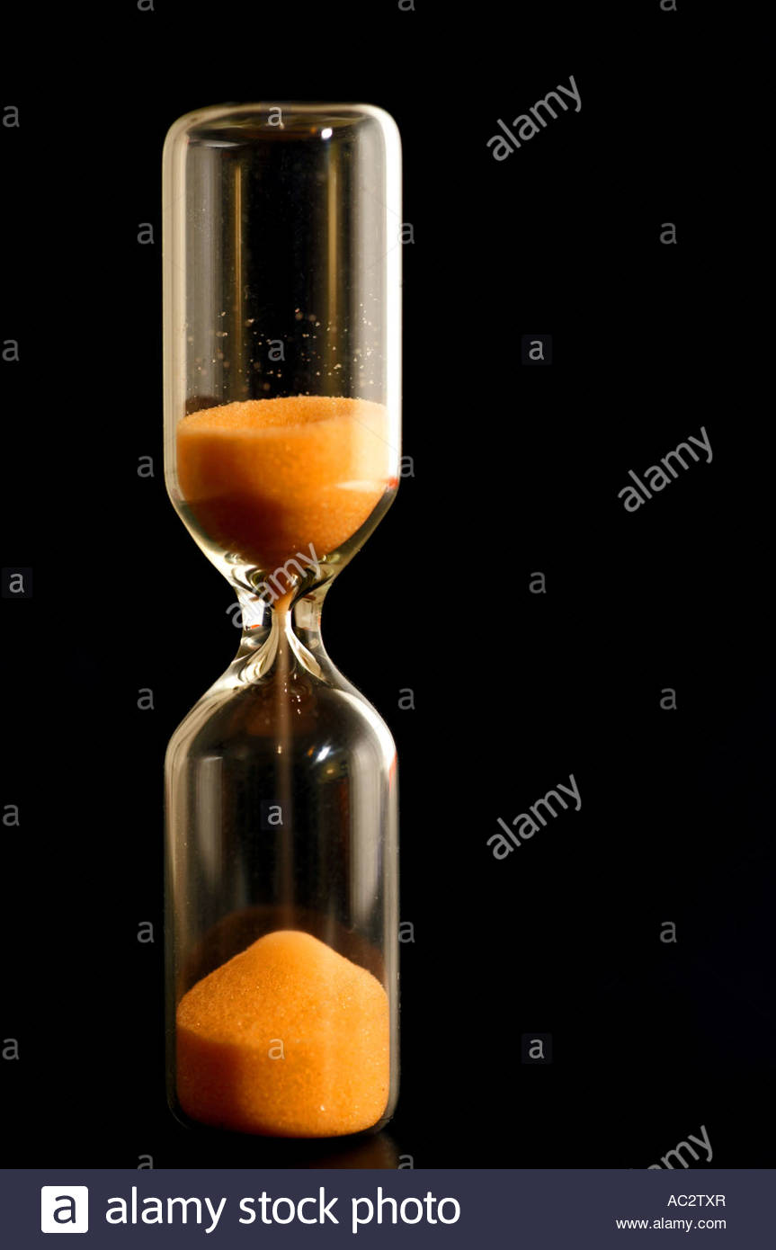 Egg timer Hourglass Stock Photo Alamy