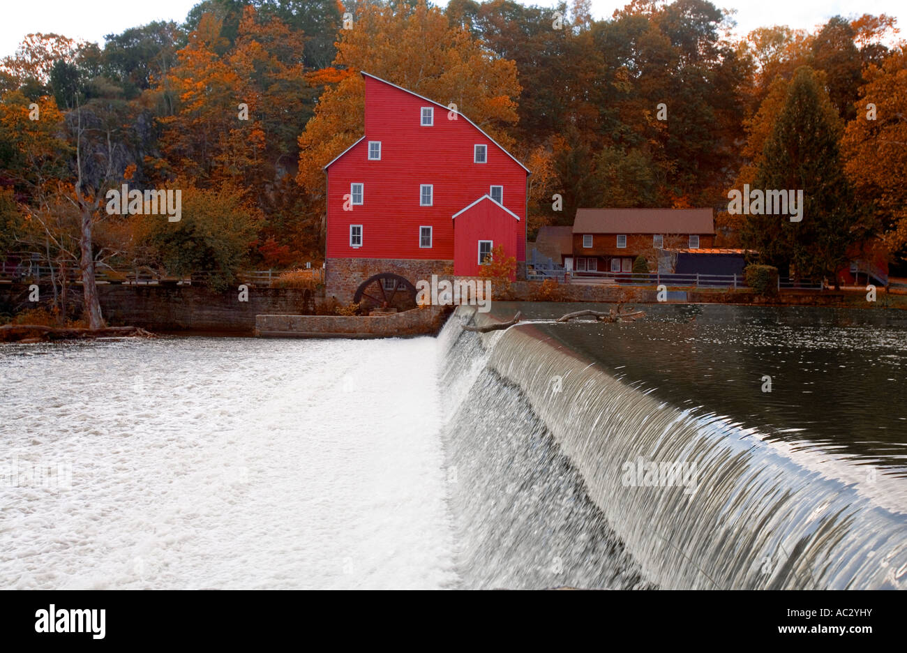 Red Mill, Clinton, New Jersey Stock Photo Alamy