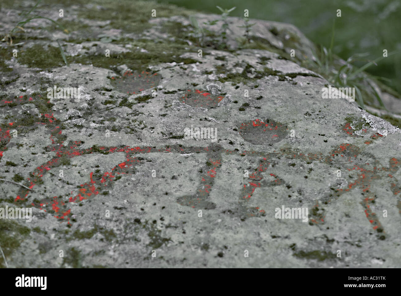 ancient rock carving, Norway Stock Photo Alamy