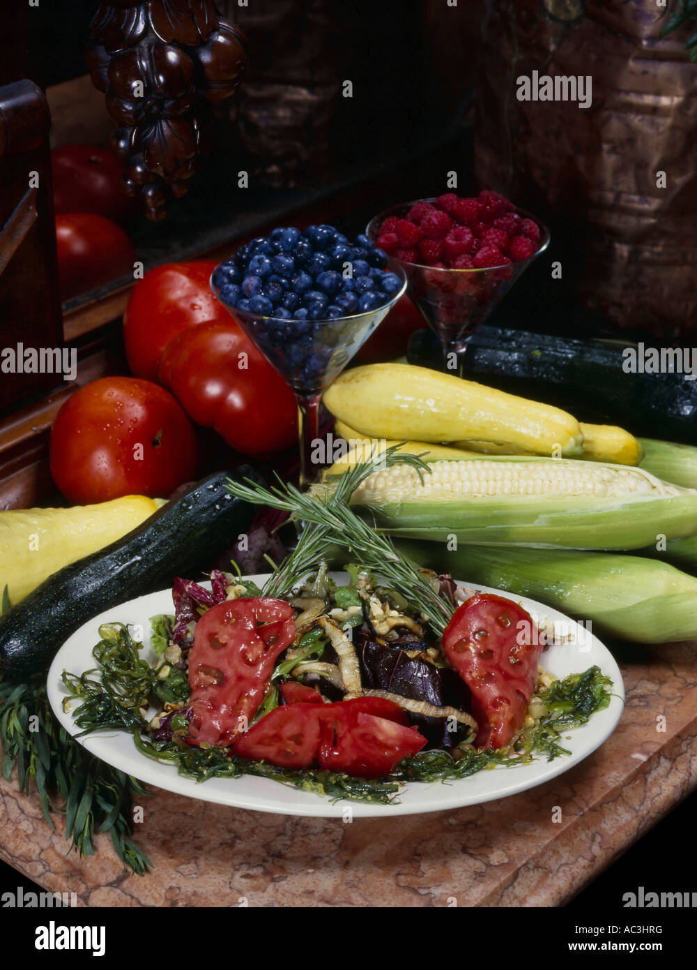 farm to table meal Stock Photo