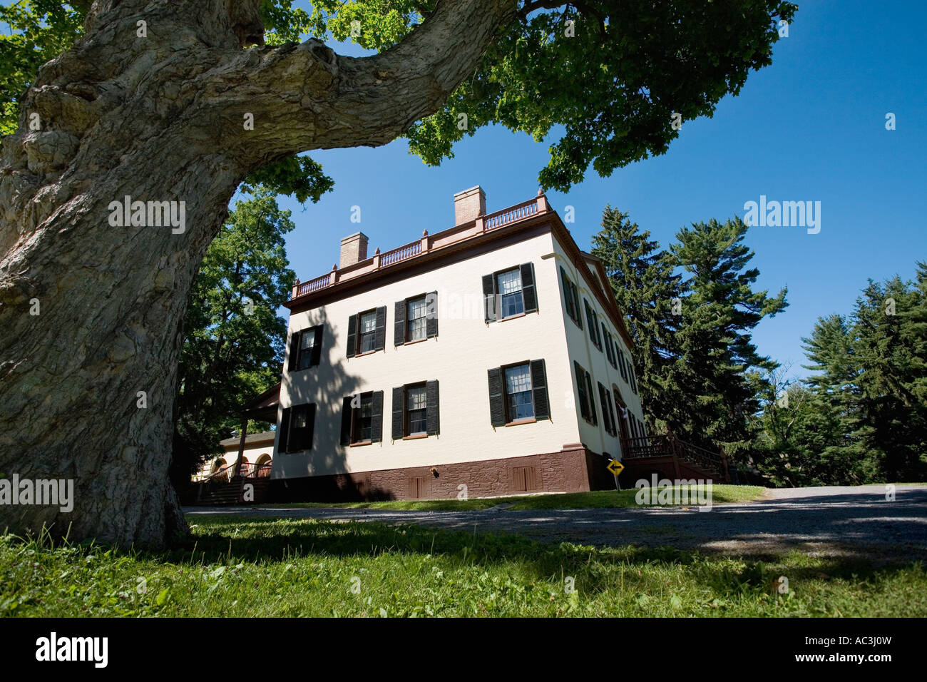 Lorenzo State Historic Site Cazenovia New York Stock Photo Alamy