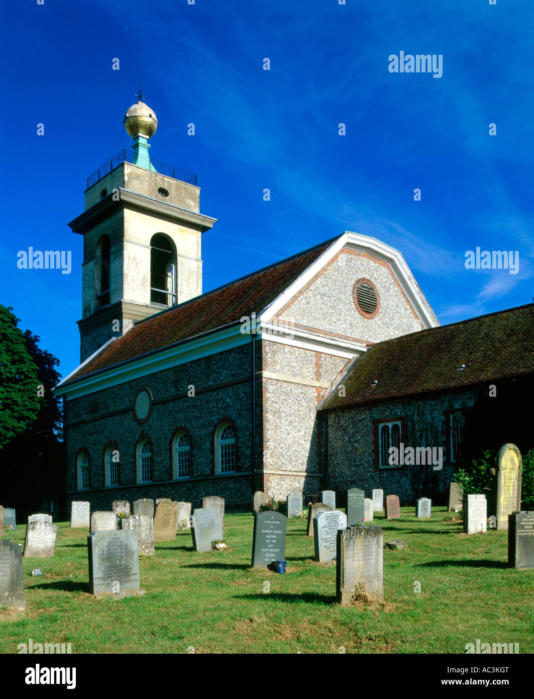 St lawrence church west wycombe hi-res stock photography and images - Alamy