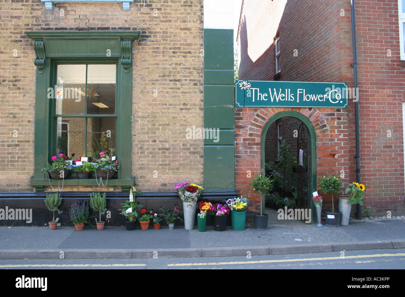 Flower Shop. Norfolk Stock Photo Alamy