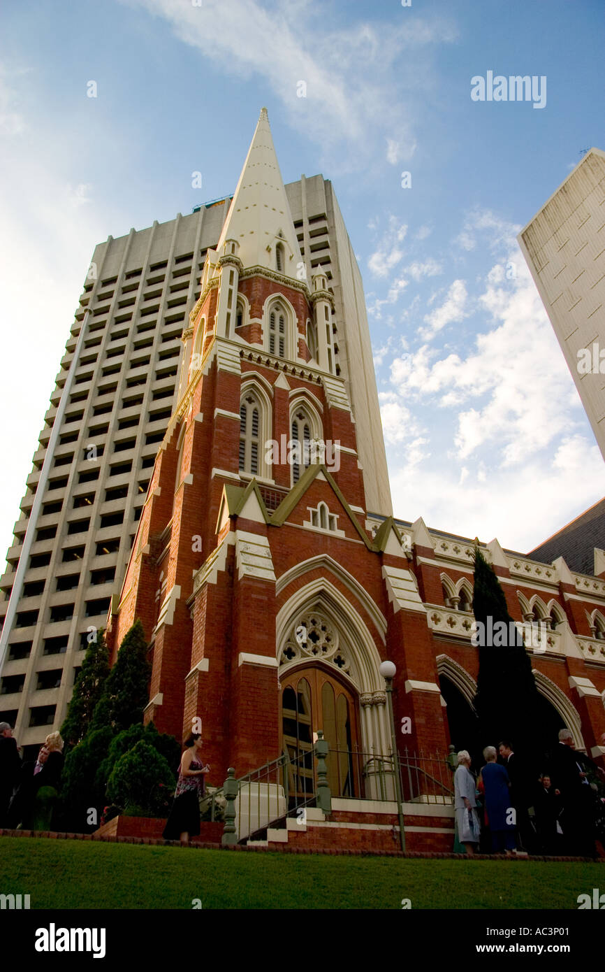 Brisbane Church Wedding Stock Photo - Alamy