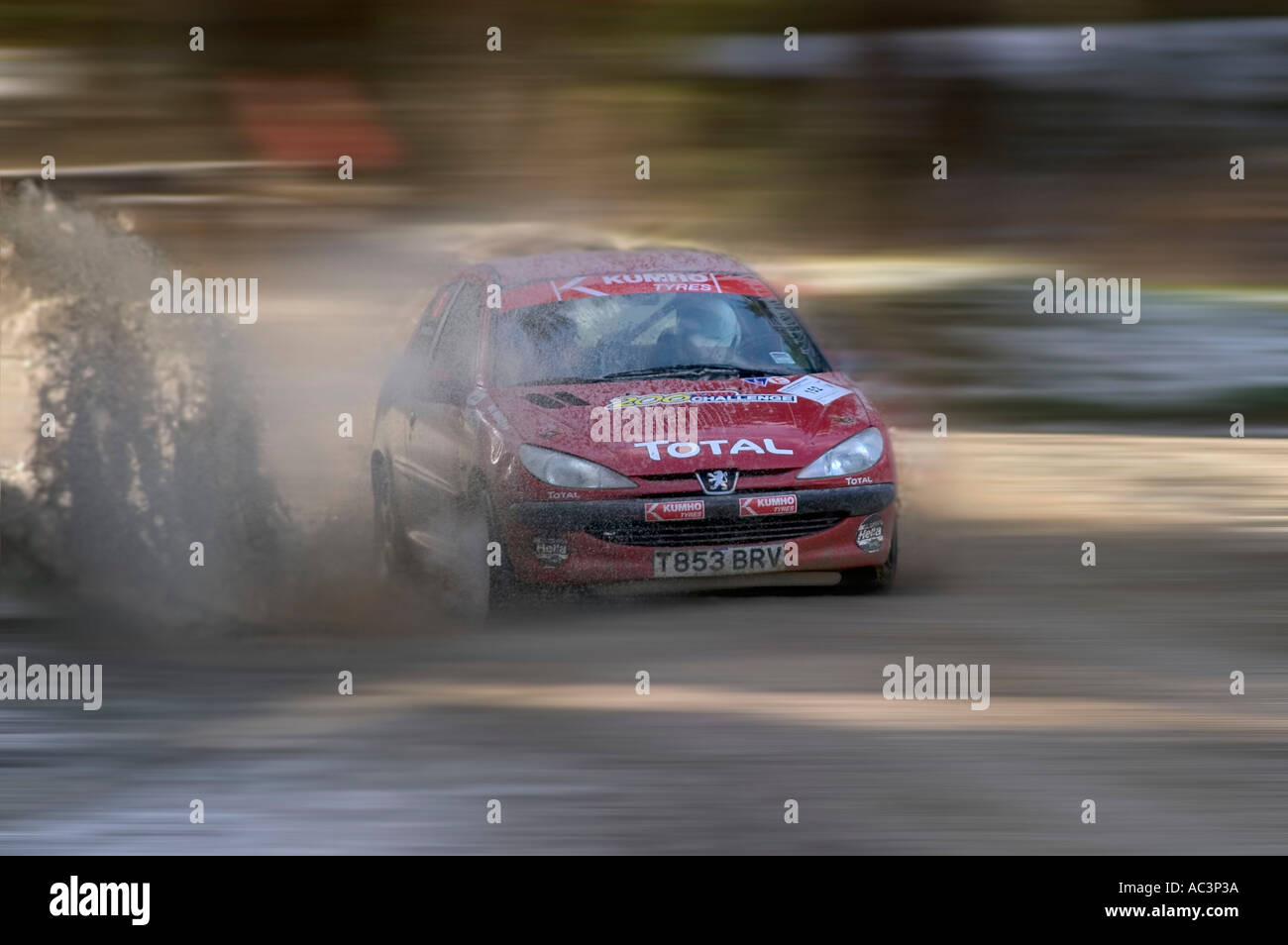 Rally car splash hi-res stock photography and images - Alamy
