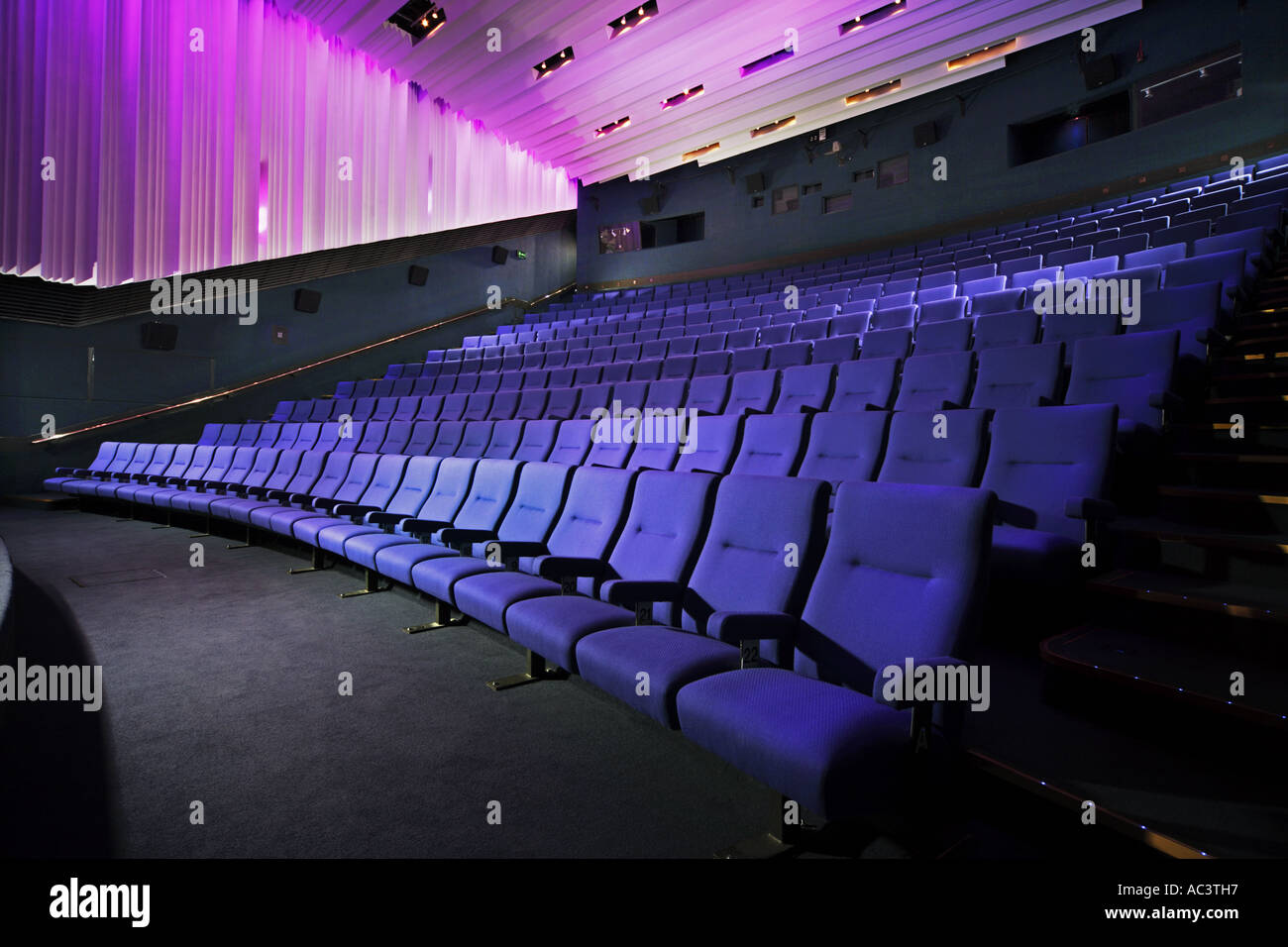 Modern theatre or cinema auditorium Stock Photo: 7446806 - Alamy