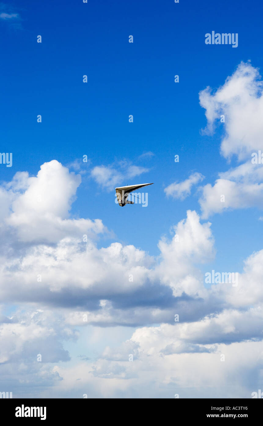 Hang gliding Stock Photo