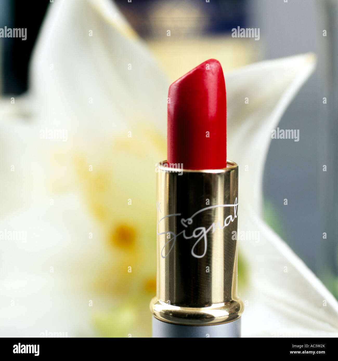 Red Lipstick Stock Photo