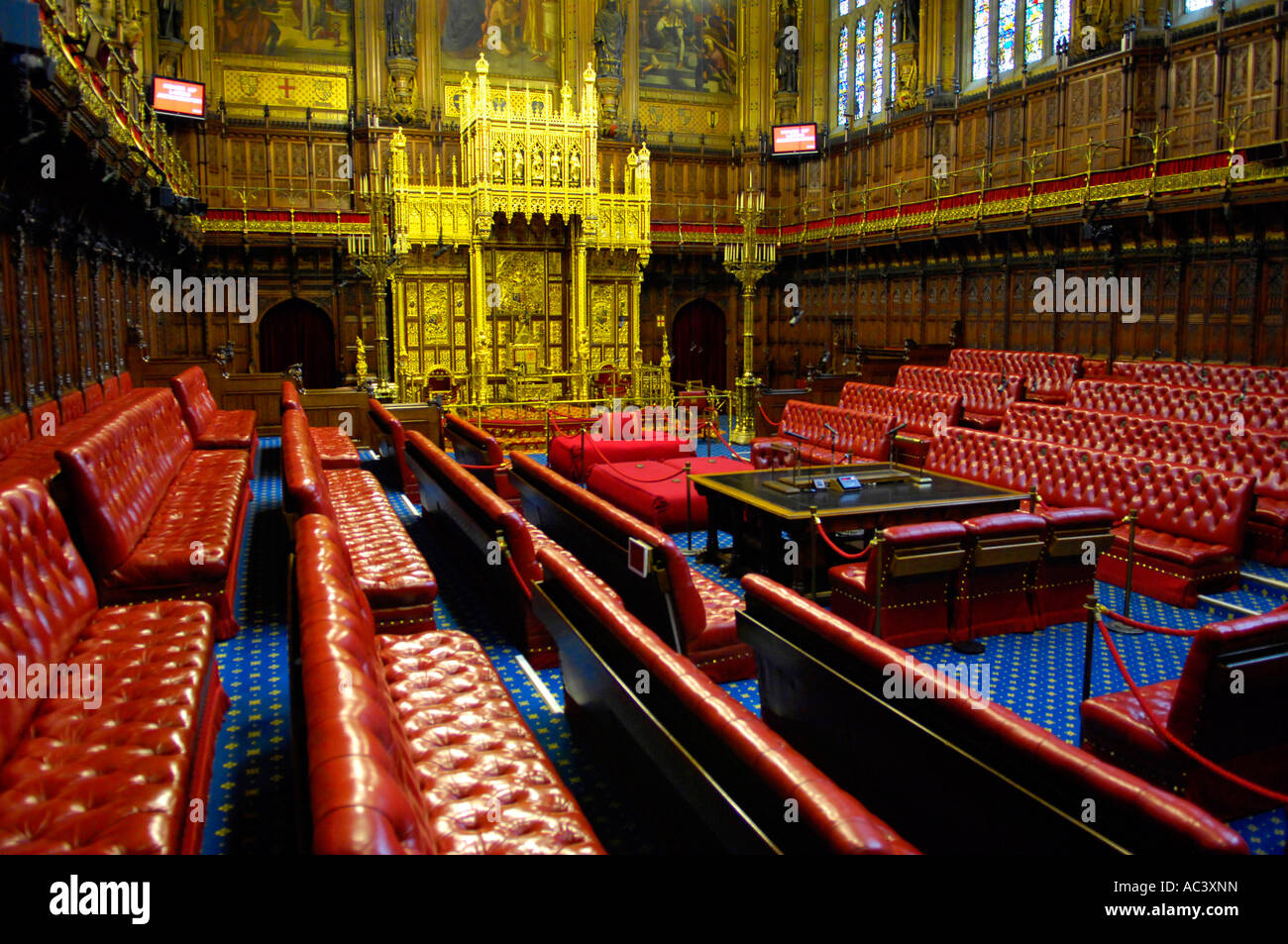 house of lords chamber Stock Photo Alamy