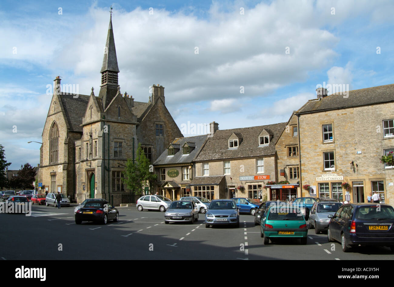Stow on the Wold a Cotswold market town in Gloucestershire England UK