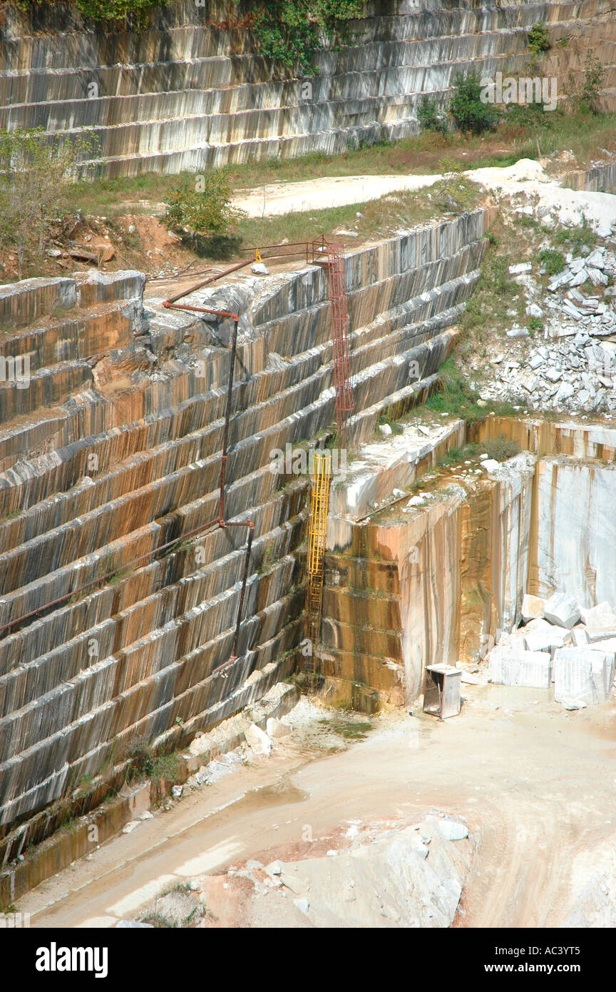 Worlds largest marble open pit mine Tate north with another 500