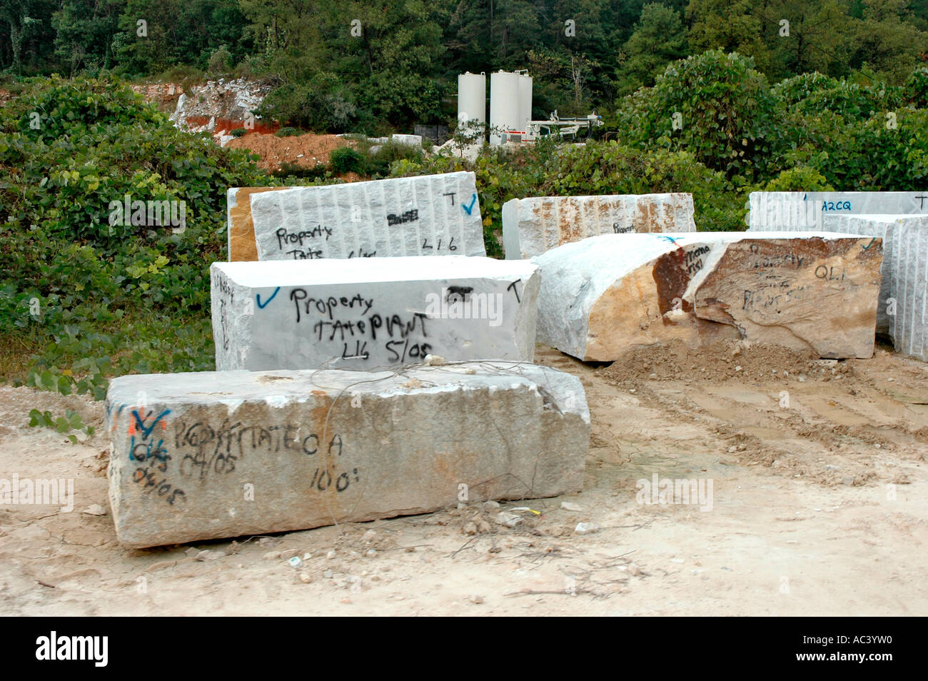 Worlds largest marble open pit mine Tate north with another 500